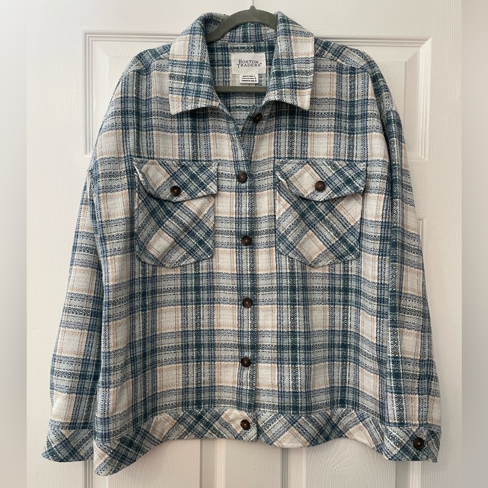Boston Traders Plaid Shacket